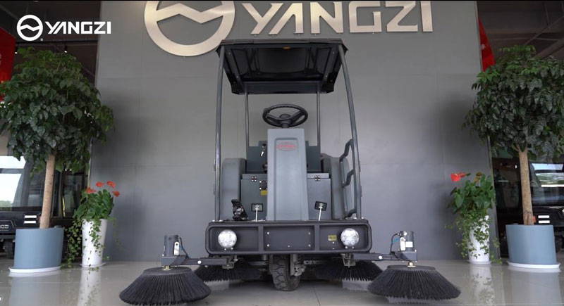 用于停車場的工業清掃車 用于停車場的工業清掃車